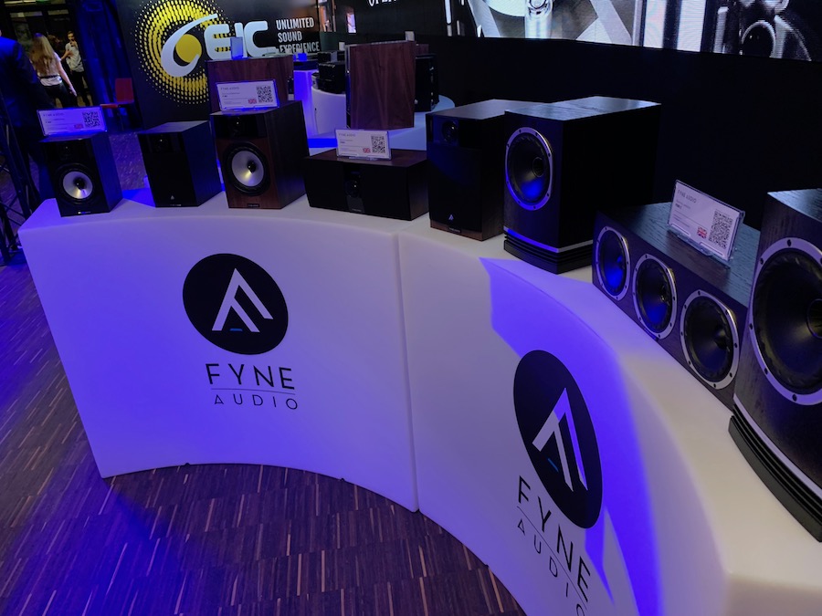 Some of Fyne Audio`s loudspeaker range