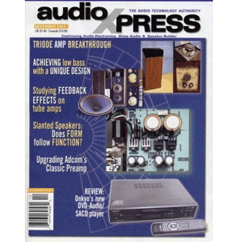 AudioXpress (vol.34 Issue.12) December 2003 Issue AudioXpress (vol.34 Issue.12) December 2003 Issue