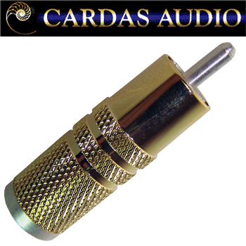 Cardas GSMO RCA plug, silver plated Cardas GSMO RCA plug, silver plated