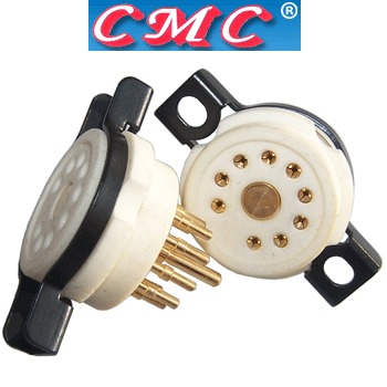 CMC Ceramic B9A Chassis mount base (1 off) CMC Ceramic B9A Chassis mount base (1 off)