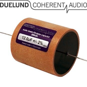 RSM-120: 12uF 200Vdc Duelund RS Mylar Capacitors RSM-120: 12uF 200Vdc Duelund RS Mylar Capacitors