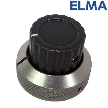 Elma - Classic British concentric knob set - GREY Elma - Classic British concentric knob set - GREY