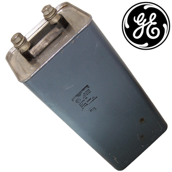 GE 50uF 850V paper in oil capacitor GE 50uF 850V paper in oil capacitor
