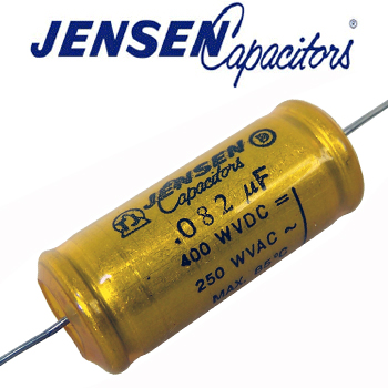 0.082uf 400VDC Jensen Aluminium Foil PIO Capacitor - New Old Stock Batch M61 0.082uf 400VDC Jensen Aluminium Foil PIO Capacitor - New Old Stock Batch M61