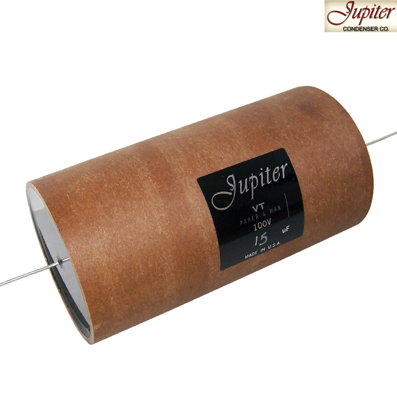 Jupiter VT 100V Aluminium Foil Wax Paper Capacitors Hifi Collective