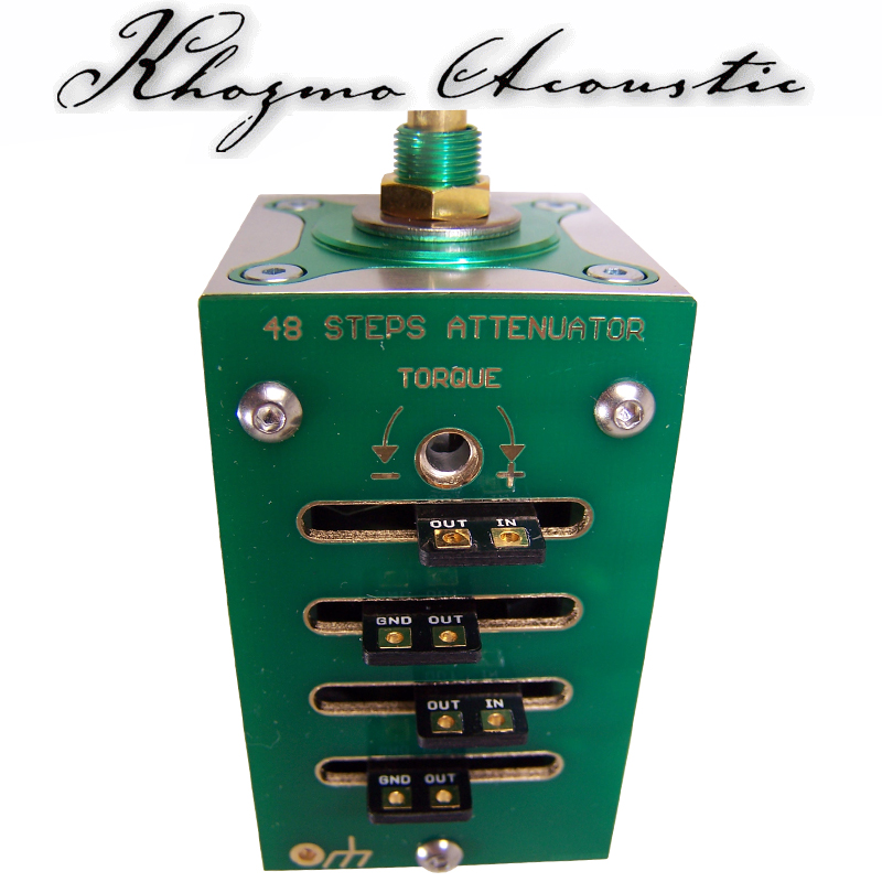 Khozmo Stereo Ladder Stepped Attenuator, 48 step, SMD Hifi Collective