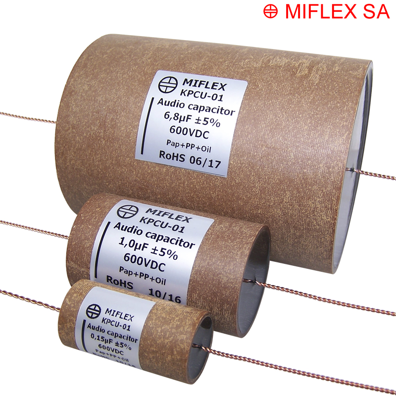Miflex KPCU01 Copper Foil Paper / Polypropylene in Oil 630Vdc
