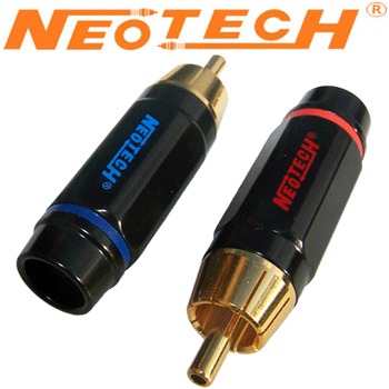 Neotech OFC Gold Plated RCA Plug DG-202 Neotech OFC Gold Plated RCA Plug DG-202