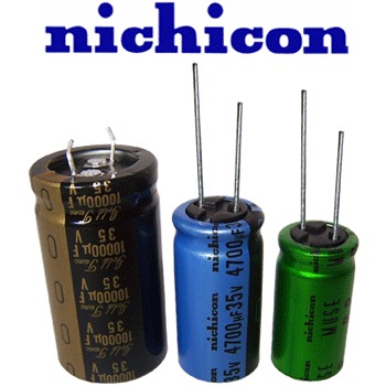 Nichicon Capacitors have landed Nichicon Capacitors have landed