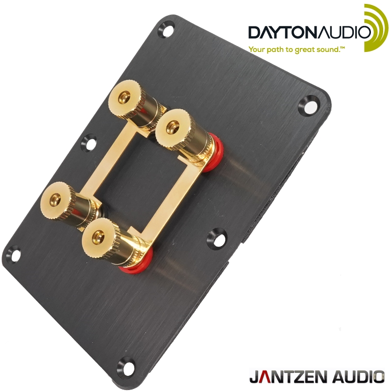 0120230 Jantzen Binding post jumper, gold plated M6 / M8 Hifi Collective