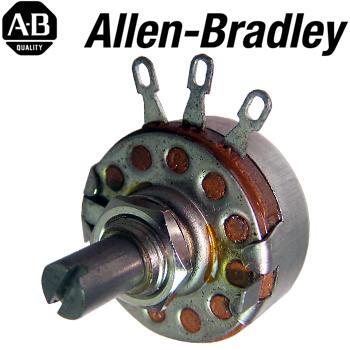 Allen Bradley Type J Mono Potentiometers - short shaft Allen Bradley Type J Mono Potentiometers - short shaft