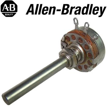 Allen Bradley Type J Mono Potentiometers - long shaft Allen Bradley Type J Mono Potentiometers - long shaft