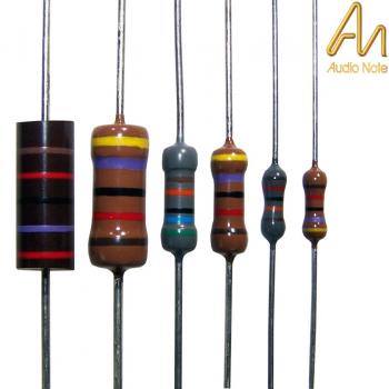 Close up of Audio Note Tantalum Resistors Close up of Audio Note Tantalum Resistors
