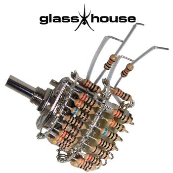 Glasshouse 0.5W Audio Note Non-Magnetic Stepped Attenuator (Shunt version) Glasshouse 0.5W Audio Note Non-Magnetic Stepped Attenuator (Shunt version)