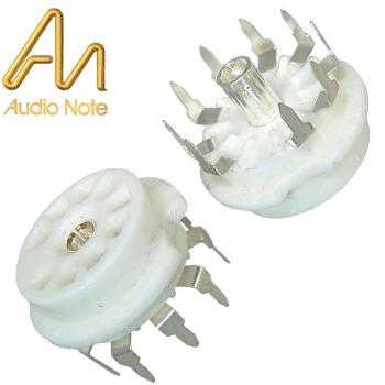 Audio Note B9A, PCB mount base - VBASE005 Audio Note B9A, PCB mount base - VBASE005