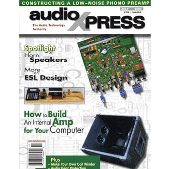 audioXpress: July 2005, vol.36, No.7 audioXpress: July 2005, vol.36, No.7