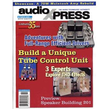 audioXpress: October 2004, vol.35, No.10 audioXpress: October 2004, vol.35, No.10