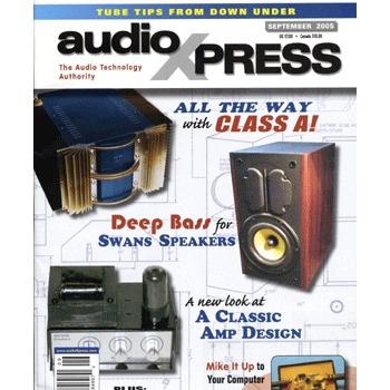 audioXpress: September 2005, vol.36, No.9 audioXpress: September 2005, vol.36, No.9