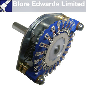 Blore Edwards 1 pole 23 way mono attenuator switch, OPZ-51259-1 Blore Edwards 1 pole 23 way mono attenuator switch, OPZ-51259-1