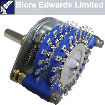 Blore Edwards 2 pole 23 way stereo attenuator switch, OPZ-51260-2 Blore Edwards 2 pole 23 way stereo attenuator switch, OPZ-51260-2