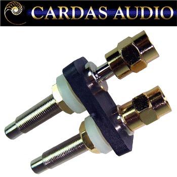 Cardas ACBP-L large Rhodium / silver plate binding posts Cardas ACBP-L large Rhodium / silver plate binding posts