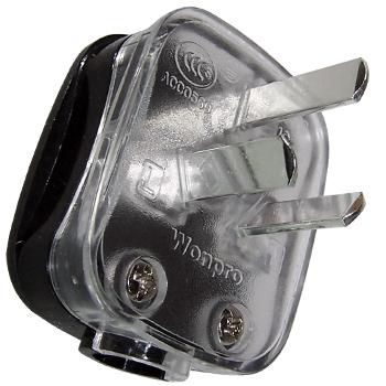 Chinese mains plug silver plated Chinese mains plug silver plated