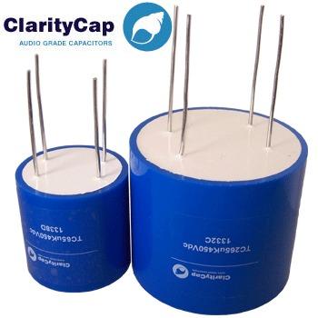 Claritycap TC 4 terminal range of PSU Polypropylene Capacitors Claritycap TC 4 terminal range of PSU Polypropylene Capacitors