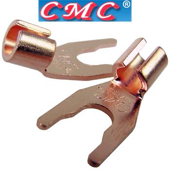 CMC-6005-S-CUR pure copper, Single Press-Type Spade CMC-6005-S-CUR pure copper, Single Press-Type Spade