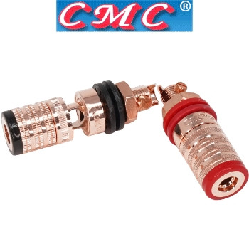CMC-838-S-CUR Red Copper, short binding posts (Pair) CMC-838-S-CUR Red Copper, short binding posts (Pair)