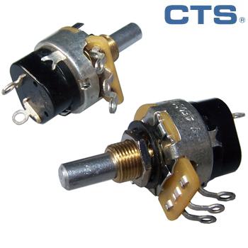 CTS 1M log mono potentiometer - switch type CTS 1M log mono potentiometer - switch type