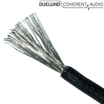 Duelund DCA12GA 600Vdc tinned copper multistrand wire in Polycast sleeving Duelund DCA12GA 600Vdc tinned copper multistrand wire in Polycast sleeving