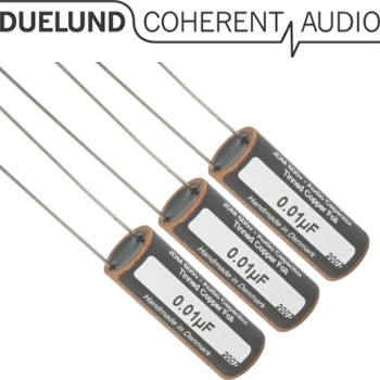 Duelund JDM Tinned Copper Capacitors 600Vdc Duelund JDM Tinned Copper Capacitors 600Vdc