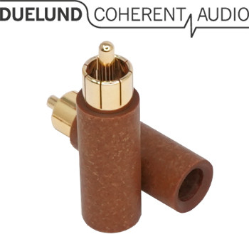 Duelund RCA Paper Plug, Gold Plated Duelund RCA Paper Plug, Gold Plated