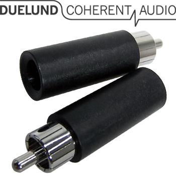 Duelund RCA Plug, Rhodium Plated Duelund RCA Plug, Rhodium Plated