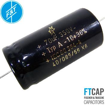 F&T Electrolytic Axial Type A Capacitors F&T Electrolytic Axial Type A Capacitors
