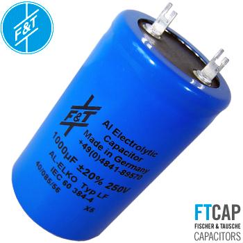 F&T Electrolytic Type LF Radial Capacitors F&T Electrolytic Type LF Radial Capacitors