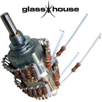 Glasshouse 0.5W Audio Note Tantalum Stepped Attenuator, Shunt version Glasshouse 0.5W Audio Note Tantalum Stepped Attenuator, Shunt version