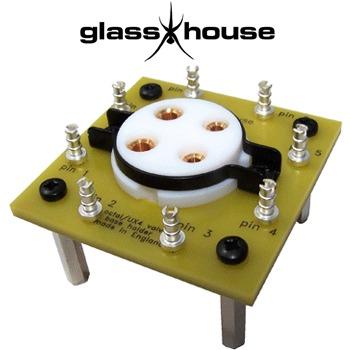 Glasshouse Octal/UX4 valve holder board Glasshouse Octal/UX4 valve holder board