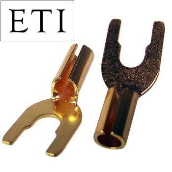 ETI Research Copper Spades, gold plated ETI Research Copper Spades, gold plated