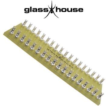 Glasshouse small silver plated turret tag board Glasshouse small silver plated turret tag board