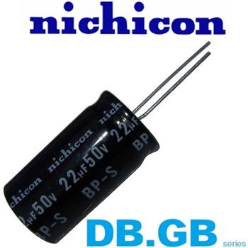 Nichicon GB & DB Type Electrolytic Capacitor Nichicon GB & DB Type Electrolytic Capacitor