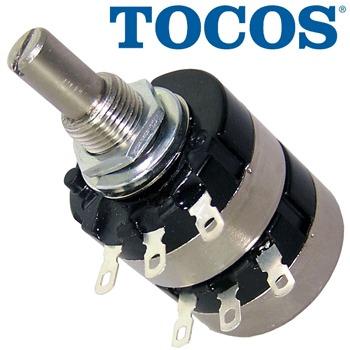 Drawing of the Tocos Cosmos RV24 potentiometer Drawing of the Tocos Cosmos RV24 potentiometer