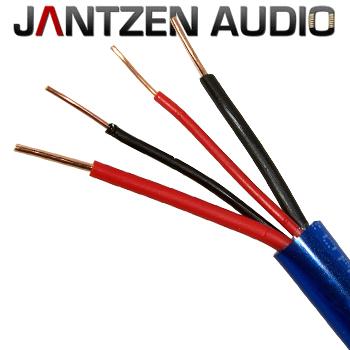 006-0085: Jantzen Bi-wire Speaker Cable, 2 x AWG 17 + 2 x AWG 20 006-0085: Jantzen Bi-wire Speaker Cable, 2 x AWG 17 + 2 x AWG 20