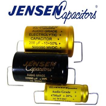 Jensen Axial Electrolytic Capacitors Jensen Axial Electrolytic Capacitors