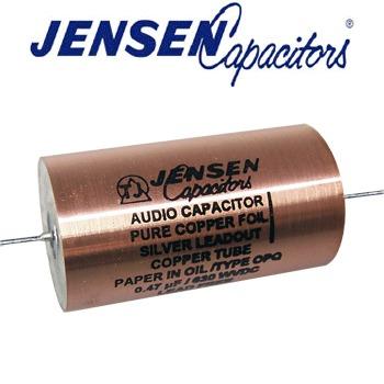 Jensen Copper Foil, Paper in Oil, in a Copper can Capacitors Jensen Copper Foil, Paper in Oil, in a Copper can Capacitors