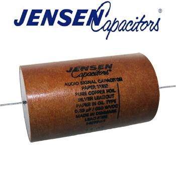Jensen Copper Foil, Paper in Oil, in a Paper can Capacitors Jensen Copper Foil, Paper in Oil, in a Paper can Capacitors