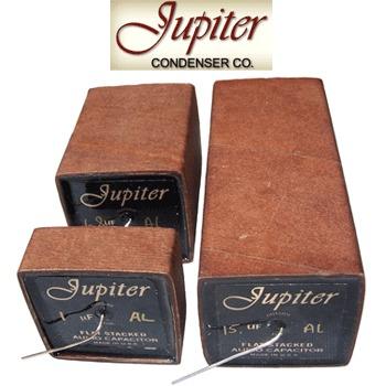 Jupiter VT Flat Stacked Paper Beeswax Cryo Capacitors Jupiter VT Flat Stacked Paper Beeswax Cryo Capacitors