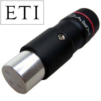ETI Research Kryo XLR Female Plug ETI Research Kryo XLR Female Plug
