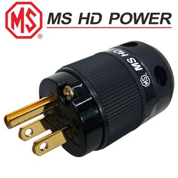 MS HD Power MS515G US mains plug, Gold plated MS HD Power MS515G US mains plug, Gold plated