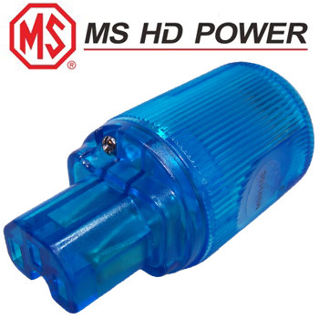MS HD Power MS9315S Blue IEC Plug, Cryo`ed, Silver Plated MS HD Power MS9315S Blue IEC Plug, Cryo`ed, Silver Plated